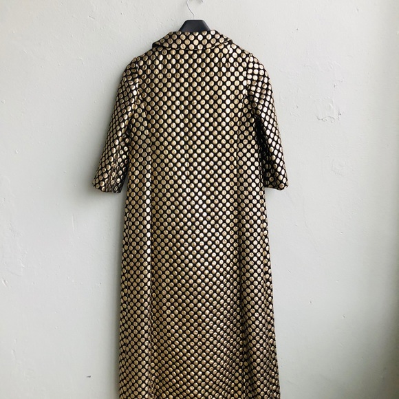 Vintage Quilted Coat & Gown No Size Just Measurements